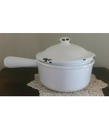 Vintage Enamelware ~ Cast Iron ~ Cookware w/Lid ~ Made in Holland - $1,104.63 MXN