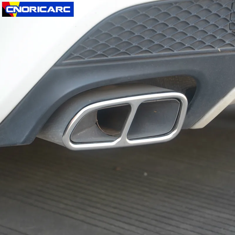 Car Styling Tail Throat Frame Decoration For Mercedes Benz CLA C117 2013-2016 - £26.12 GBP