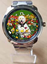 Irish Wolf Hound Pet Dog Unique Unisex Beautiful Wrist Watch Sporty - $35.00