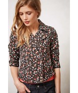 NWT ANTHROPOLOGIE TINSLEY FLORAL MOTO JACKET by HEI HEI 4 - £47.95 GBP