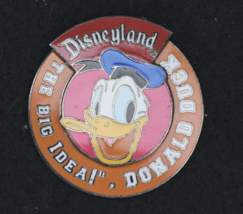 Disney 2002 Disneyland Donald Duck What&#39;s The Big Idea! Spinner 3-D Pin#... - £10.33 GBP