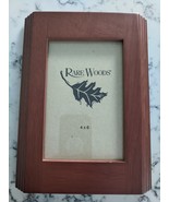 Burnes of Boston Rare Woods 4x6 Carved edge Wood Picture Frame - £31.46 GBP