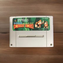 Super Donkey Kong Country 1 SFC Nintendo Super Famicom SNES Japan Import Cart - $4.99