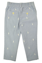 Ralph Lauren Baby Boys Infant Blue Striped Pony Embroidered Pants Sz 6M 9472-3 - £29.59 GBP