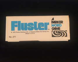 Vintage 1973 Parker Brothers "Fluster" board game- complete set image 5