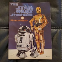 1978 The Star Wars Storybook Full-color Photographs Book Vintage Some Creases - £75.91 GBP