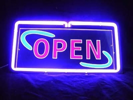 Brand New Open 3D Beer Bar Pub Neon Light Sign 11&quot;x 8&quot; [High Quality]  - £55.15 GBP