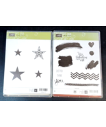 Set of 2 Stampin Up, Work of Art and Simply Stars - £23.35 GBP