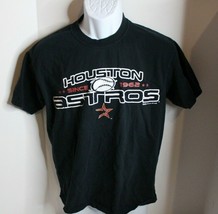 Vintage Houston Astros 2005 T-shirt Size Medium Black - £19.46 GBP