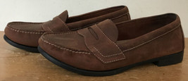 Eastland Classic II 3925-02 Dark Brown Nubuck Leather Slip On Penny Loafers 7M - £28.98 GBP