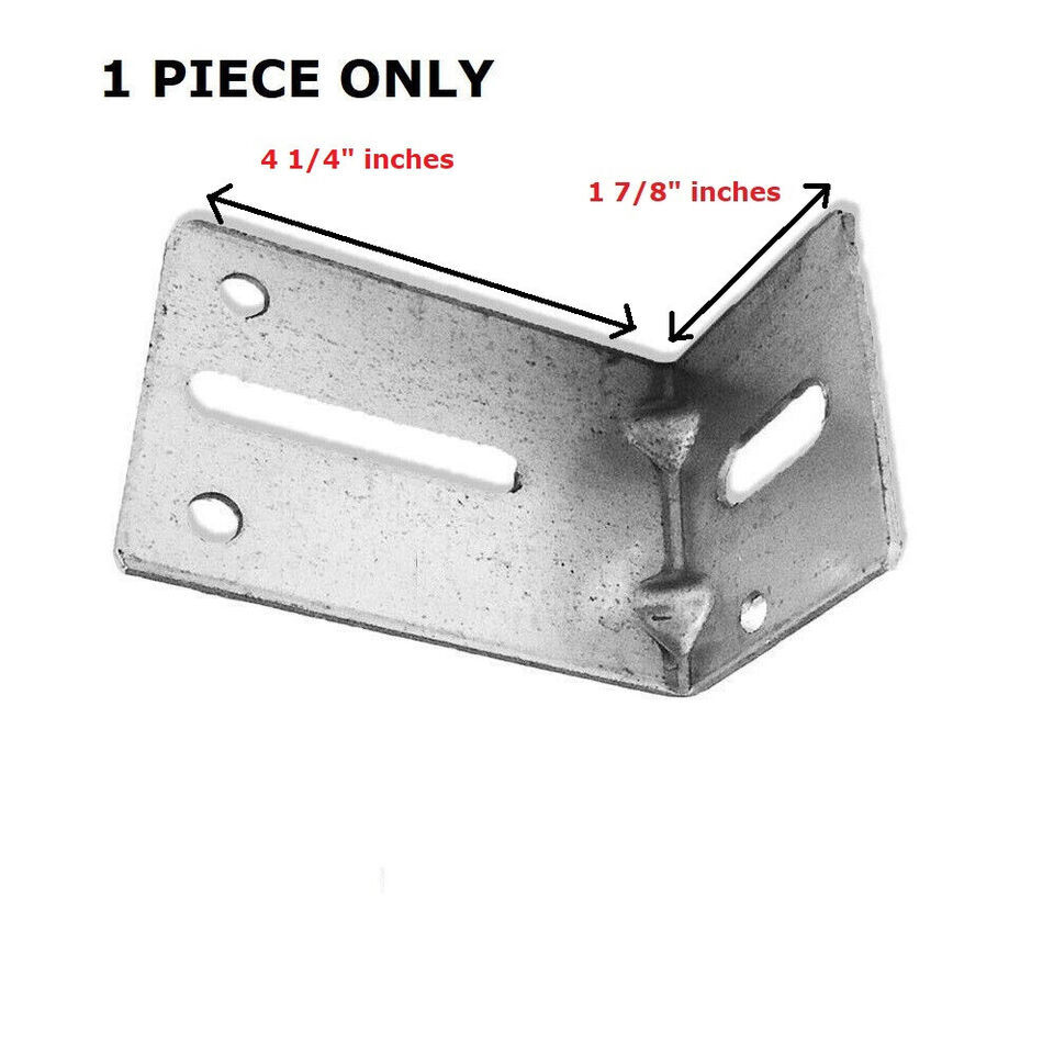 Garage Doors JB-9 Track Jamb Bracket Size #9 Size 1 7/8&quot; x 4 1/4&quot; Vertic... - $7.75