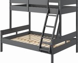 Donco Kids Low Board Panel Twin Over Full Bunkbed, Twin Over Full, Dark ... - $786.99