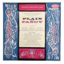 Plain And Fancy Musical Comedy Vinyl Record 1950s Original Soundtrack 12&quot; VRF6 - £24.08 GBP