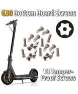 18x Bottom Board Screws Tamper Proof Ninebot Max G30 Scooter Torq Securi... - $109.00 MXN