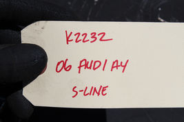 2006-2008 AUDI A4 QUATTRO S-LINE B7 REAR OUTER L/R SEATBELT RETRACTOR K2232 image 9
