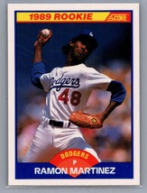 1989 Score #635 Ramon Martinez Rookie Card RC Dodgers - £1.02 GBP