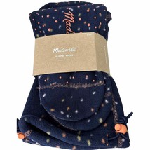 Madewell slipper socks blue size L/XL new with tags - $14.85