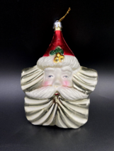 Vintage Kurt S. Adler Polonaise Mercury Santa Star Christmas Ornament - £30.26 GBP