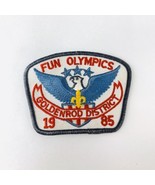 Vintage BSA Boy Scouts of America Patch Goldenrod District 1985 Fun Olym... - £7.43 GBP