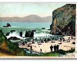Beach At Lands End Golden Gate San Francisco CA 1905 UDB Postcard W4 - £3.85 GBP