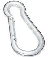 National Hardware N222-893 1/2&quot; x 3-15/16&quot; Interlocking Spring Snap, Zin... - $19.17