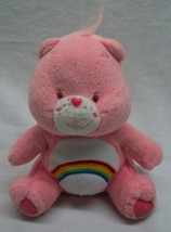 Care Bears Pink Cheer Bear 6&quot; Plush Stuffed Animal Toy 2003 - $14.85