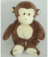 Ty Pluffies DANGLES the Monkey 10&quot; Brown Plush Stuffed Animal Toy 2002 - $757.99 MXN