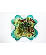 A Fabulous Barovier &amp; Toso Green Silver Heavy Italian Murano Glass Bowl ... - £62.63 GBP