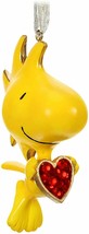 Hallmark 2019 For the Love of Woodstock Peanuts Gang Valentine Love Ornament - £28.82 GBP