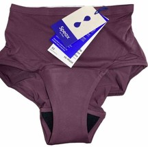 SPEAX by Thinx Hi-Waist Women&#39;s Underwear – Leak Proof XS Blackberry - $19.79