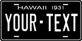 Hawaii 1931 License Plate Personalized Custom Auto Bike Motorcycle Moped Key Tag - £8.64 GBP+