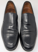 Allen Edmonds Rialto Size 9.5 D Brown Leather Loafers Made In Italy Men&#39;... - $49.00