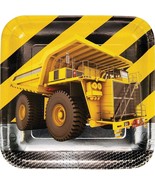 Construction Zone Lunch Dinner Plates Birthday Party Supplies 8 Per Pack... - €5,54 EUR