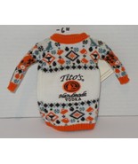 Tito&#39;s Vodka Mini Ugly Sweater for 750 mL Bottle #2 Orange Black - $9.85