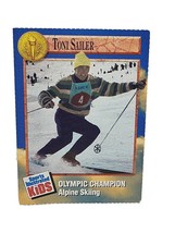 Tony Sailer 1992 Sports Illustrated for Kids Card Olympic Alpine Skiing Austria - £2.63 GBP