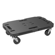 Costway Platform Dolly Interlocking Furniture Mover 660lbs Capacity Black - $60.99