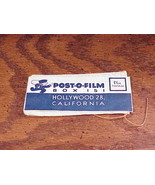 Vintage Post-O-Film Photo Film Development Cloth Bag Mailer, Hollywood, Ca - $6.75