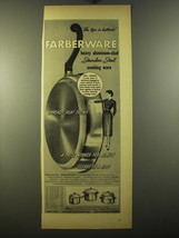 1950 Farberware Stainless Steel Cooking Ware Ad - The tops in bottoms - £14.78 GBP