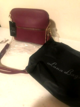 New Luna Purse in Burgundy image 2