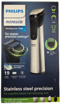 Philips Norelco Multigroom Series 7000, Mens Grooming Kit with Trimmer - £38.06 GBP