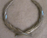 cadillac Silver / chrome crest emblem 1959-1970? - $14.85