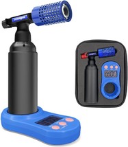 Molgoc Butane Torch With Adjustable Flame Blue Guard, Refillable Kitchen... - £35.21 GBP