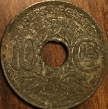 1941 France 10 Centimes République Française - £1.18 GBP