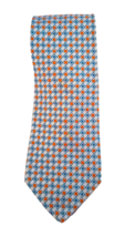 Jos. A. Bank Men&#39;s Necktie 4 &quot; X 60 &quot; Made in Italy Multicolor on Blue 100% Silk - $11.09