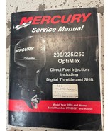 Mercury 220/225/250 Optimax Direct Fuel Injection Service Shop Manual OEM - $3,738.61 MXN