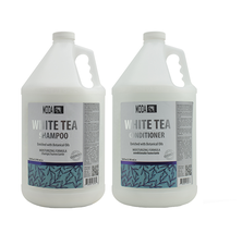 MODA White Tea SHAMPOO & CONDITIONER ORGANIC Enriched w Botanical Oils (Gallons)