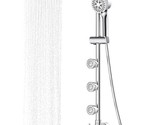 PULSE ShowerSpas 1028-CH Lanikai Shower System with 8&quot; Rain +3 Dual Show... - $170.99