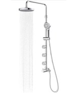PULSE ShowerSpas 1028-CH Lanikai Shower System with 8&quot; Rain +3 Dual Show... - £134.55 GBP