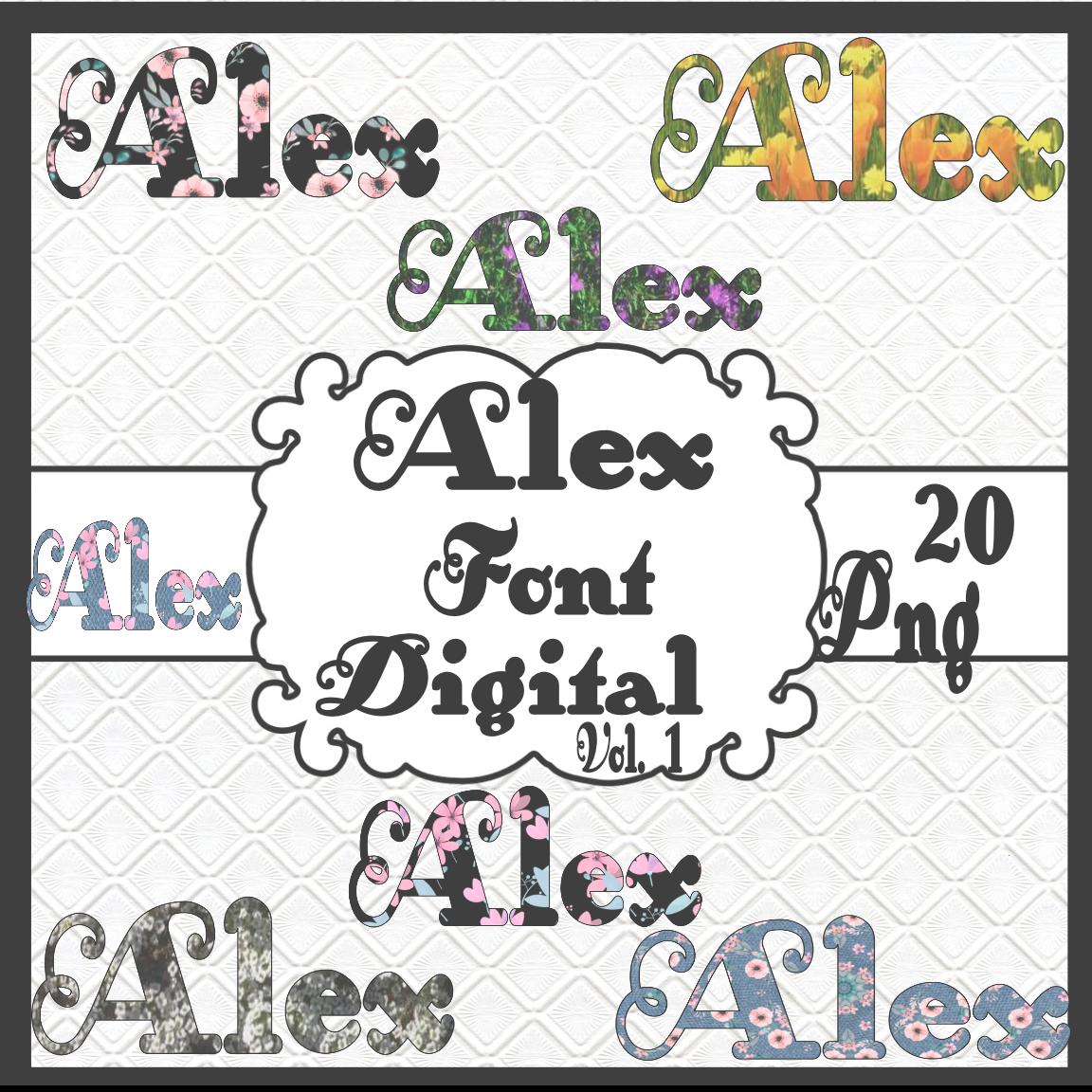 Alex Font Digital Vol.1 - $5.00
