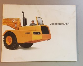 John Deere 860 Scraper Sales Brochure - £26.13 GBP